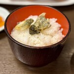 大阪屋 - 鮑乗せご飯