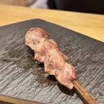 焼鳥 山もと - 砂肝　胡椒がキリッと決まります。思ったよりもやわらかい。