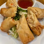 ASIAN MEAT & GRILL - ビールがおいしい春巻き