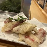 東鮨 - 茗荷の天ぷら