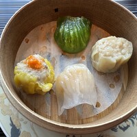 中国料理 カリュウ(ヨコハマ グランド インターコンチネンタル ホテル) - ブリフィクスランチの点心4種