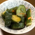 肉のコバ - きゅうりのピリ辛サラダ