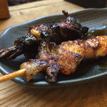 かぶと - 一口蒲焼きと肝焼き