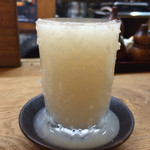 かぶと - 日本酒は純米酒の辛口のみを取りそろえておられます。