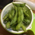 串焼き酒場 いっこん - 枝豆、ビールに合います！
