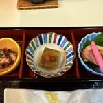 ホテル立山 - 合鴨スモーク、煮こごり