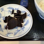 ホテル立山 - はりはり漬け（ご飯がすすみます）