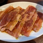 焼肉冷麺やまなか家 - ★平日ランチ焼肉冷麺セット（元気カルビ&三元豚カルビ・別辛・1408円税込）★
