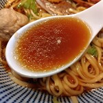 麺家 たけ田 - スープの感じ