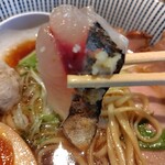 麺家 たけ田 - 鯵！
