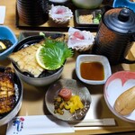 うなぎ和食処 松の家 - 二色まぶし　3500円税込　（2025年7月）