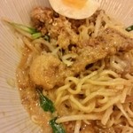 かつぎや - 汁なしだが汁は結構多め…