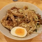 かつぎや - 汁なし排骨担々麺 1050円