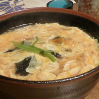 京都 権太呂 本店 - 玉子とじうどん