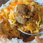 窯焼き料理 Rato Mato - マトカビリヤニ（マトン）　下の方からマトン♪