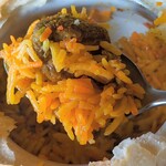 窯焼き料理 Rato Mato - マトカビリヤニ（マトン）　底の方はしっとり♪