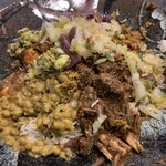 ポンニラペンspice - スリランカプレート式に全部混ぜ合わせていただきました