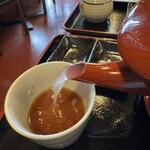 水音 - 蕎麦湯①