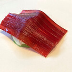 CYCLE by Mauro Colagreco - ルバーブ、生姜、パセリ