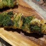 焼鳥 MOZU - この青海苔がまたウマい。