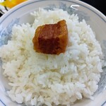 台湾小吃店 慶龍 - 角煮オンザライス！