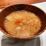 とんかつ 蒼樹 - 豚汁