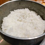 とんかつ 蒼樹 - ご飯（粒すけ）
