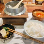 とんかつ 蒼樹 - 釜炊き白飯