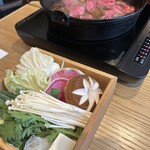 食べ放題 すき焼十二天 広尾 - 