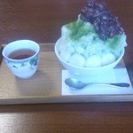 cafe 航路 - 白玉宇治金時