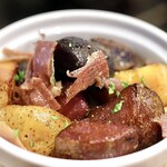 波へい - 生ハムと3種のじゃがいものエシレバターソテー