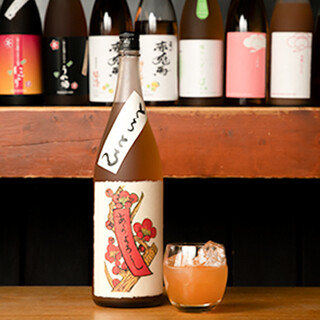 梅酒の品揃えに自信あり！普段あまり出会えない銘柄が勢揃い