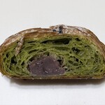 MATCHA patisserie Sadaharu AOKI - クロワッサン抹茶あずき　500円