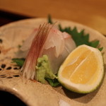 茶懐石 中伴 - 向附：鯛