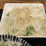 伊勢桑名 貝縁 - ランチセットのミニサラダ