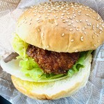 Cafe&Hamburger Ra-maru - けっこう大きい