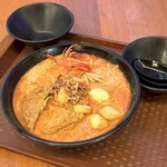 Rasapura Masters(MARINA BAY Sands FOODCOURT) - Singapore BIG PRAWN LAKSA  S$16.0