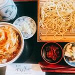 蕎麦廚 やなぎや - 月替わりランチセット