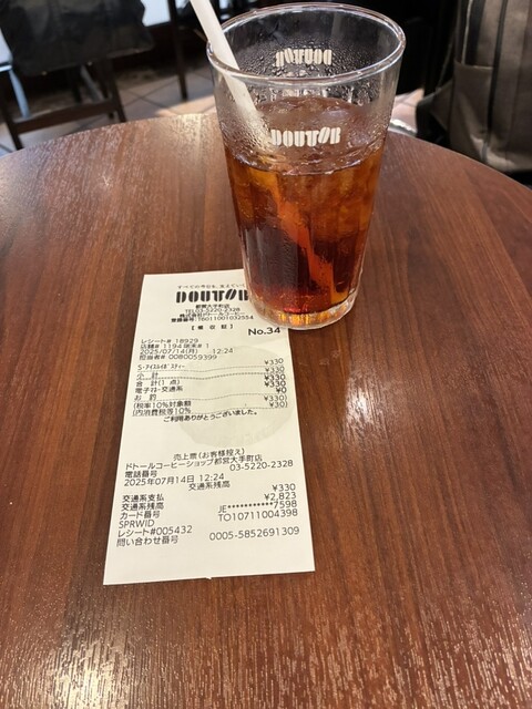 DOUTOR COFFEE Toei Otemachi Ten