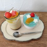 comugi - 七夕プリンと七夕ゼリー