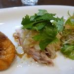 えん - 蒸鶏香菜たっぷり