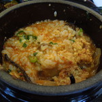 クッパの美味しい食べ方の指南通りご飯を混ぜていただきました