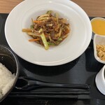 CHINESE DINING 瑞 - 魚香牛肉絲週替わりランチ定食