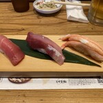 とやま鮨らーめん - ネタのボリュームが