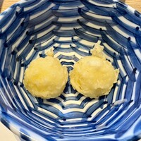 天ぷら新宿つな八 大丸東京店 - じゃがいもトリュフ