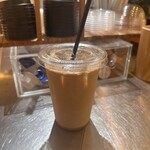 ハマモトコーヒー - ドリンク写真:アイスカフェラテ