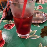 コメルムーチョ - ハマイカティー(メキシコ定番ハイビスカティー)2杯