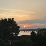 グランドメルキュール浜名湖リゾート&スパ - レストランからの夕日