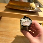 鮨 歴々 - のどぐろの手巻き