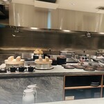 東京とんかつ がぶう - 店内（オープンキッチン）